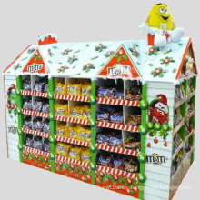 POS Paperboard Pallet House Display for Chocolate Beans